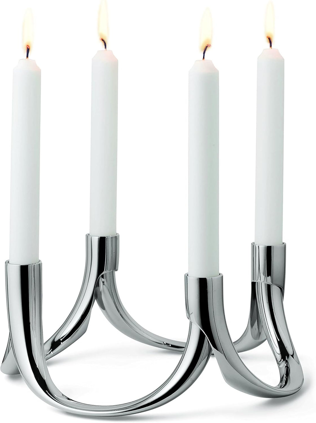 Philippi - Bow Kerzenleuchter - lässt Sich nach belieben erweitern - Designklassiker (3er Set), 3er