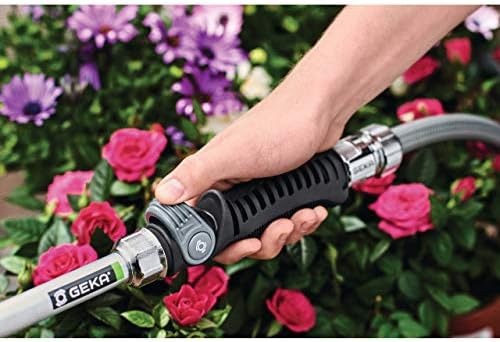 Geka Bewässerungslanze Plus Soft Rain Light (20 cm), silber/schwarz