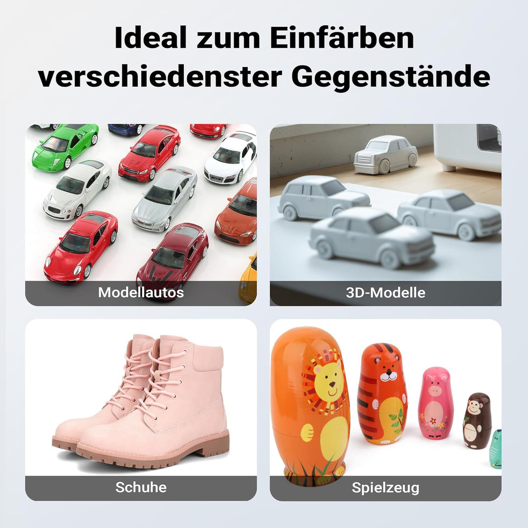 XPOtool Airbrush Absauganlage mit Wasserwand 11m³/min Wasserfall Wasserschild mit LED und Lüfter