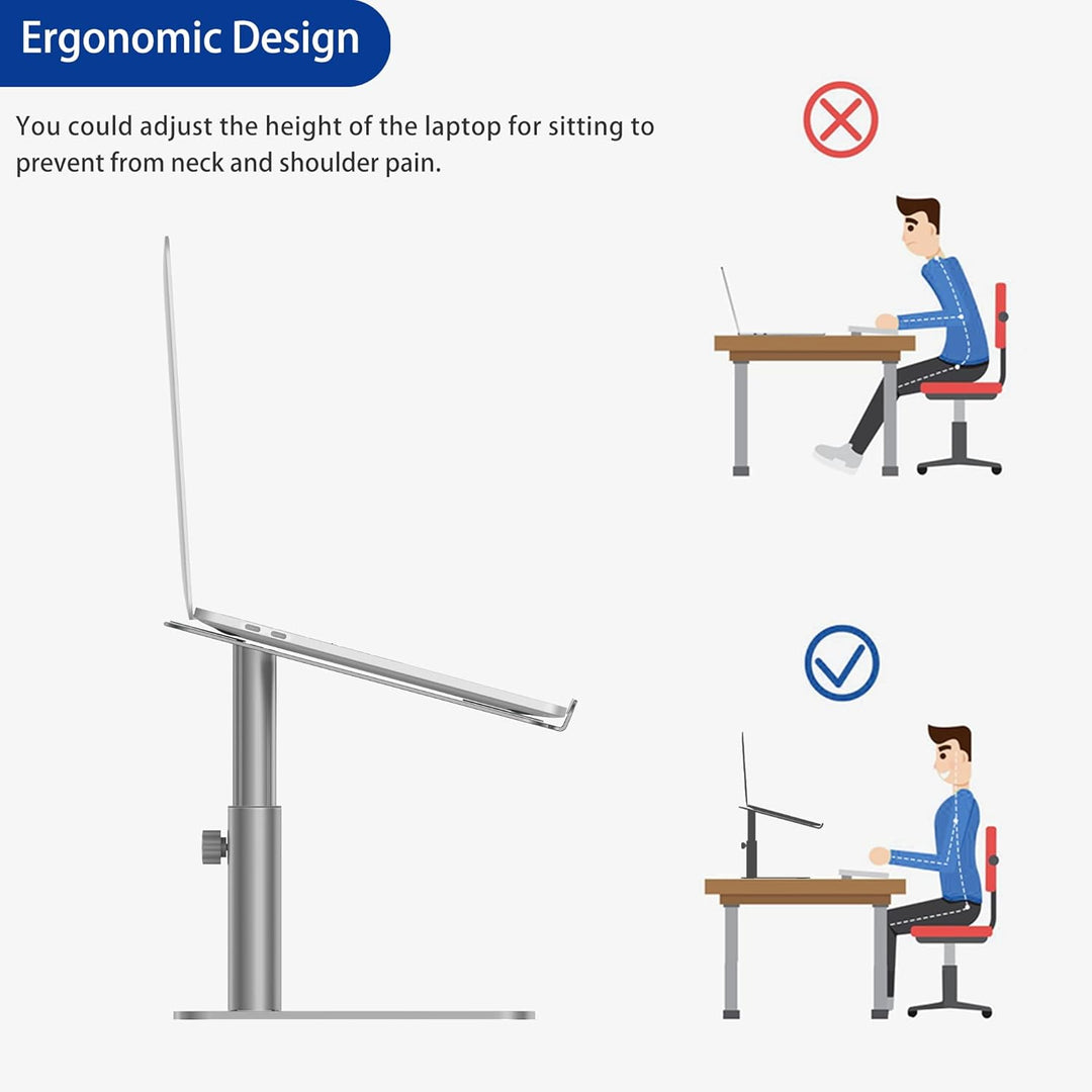 BESIGN LSX6N Laptop ständer, Verstellbarer ergonomischer Notebook-Ständer, Laptop ständer kompatibel