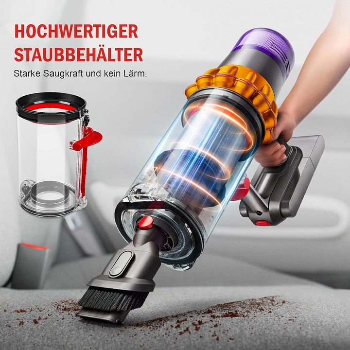 NIXOOT Staubbehälter Ersatzteile für Dyson V11 V15 SV14 SV15 SV22 Serie Kabelloser Handstaubsauger,