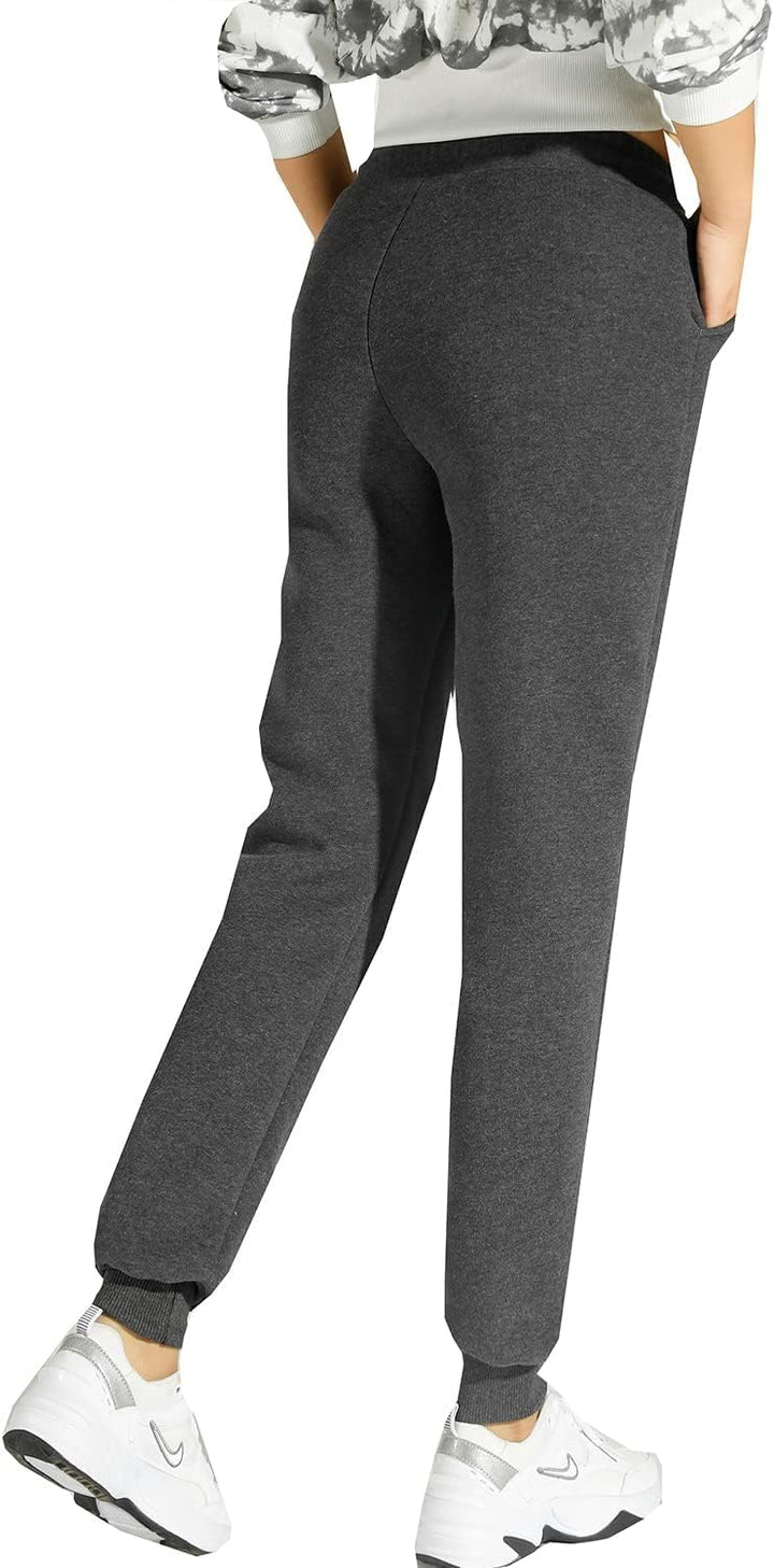CheChury Jogginghose Damen Winter Warm Thermohose Sherpa Innenfutter Sweathose Gefüttert Sport Hosen
