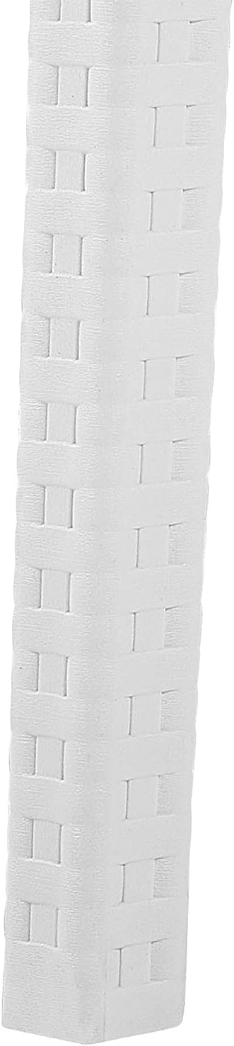 Gartenstühle im 2er Set in Rattanoptik aus Kunststoff weiss Fossano