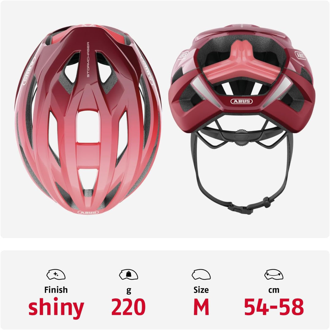 ABUS Rennradhelm StormChaser - Leichter und komfortabler Fahrradhelm für professionellen Radsport fü
