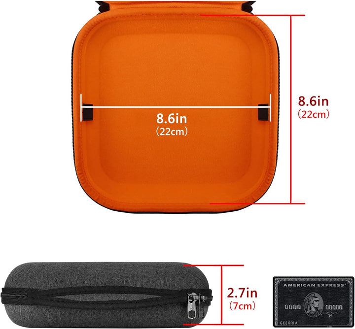 Geekria Tasche Kopfhörer für ATH M50, M50X, M40, M40X, ESW9, ESW10, Sony MDR-ZX770BN, MDR-XB950, MDR