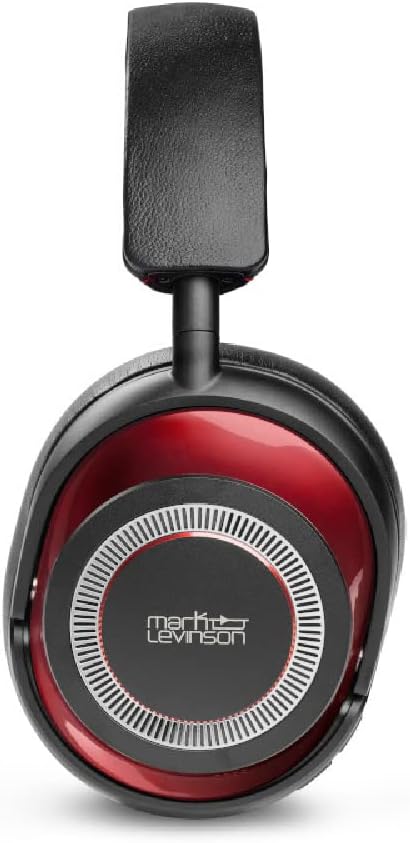 MARK LEVINSON Nr. 5909 - Hochauflösende kabellose Kopfhörer mit aktiver Geräuschunterdrückung (rot)