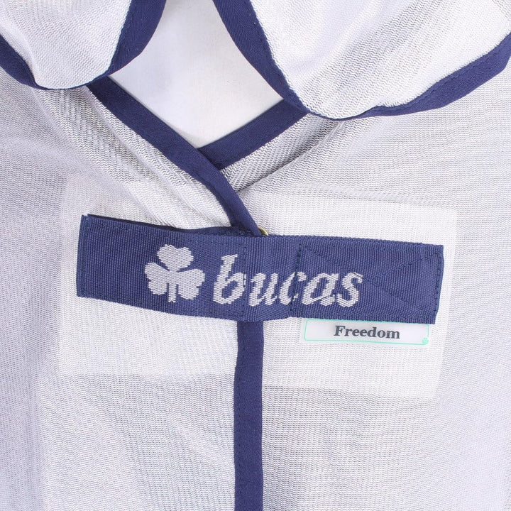 Bucas Freedom Fliegendecke Full Neck silvergrey 120cm, silvergrey 120cm