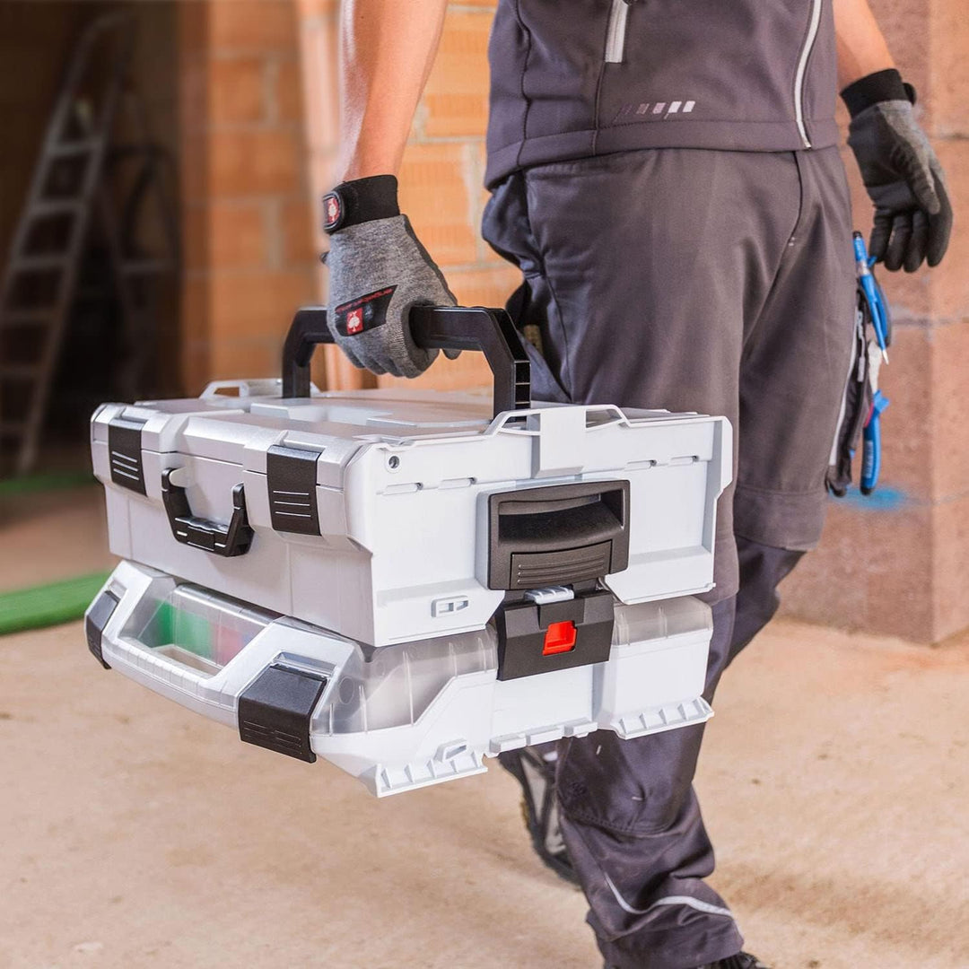 Bosch Sortimo Verbinder für W-BOXX und L-CASE Pick&Click - 2er Set | Bosch L-Case Koppelhebel 2 Kopp