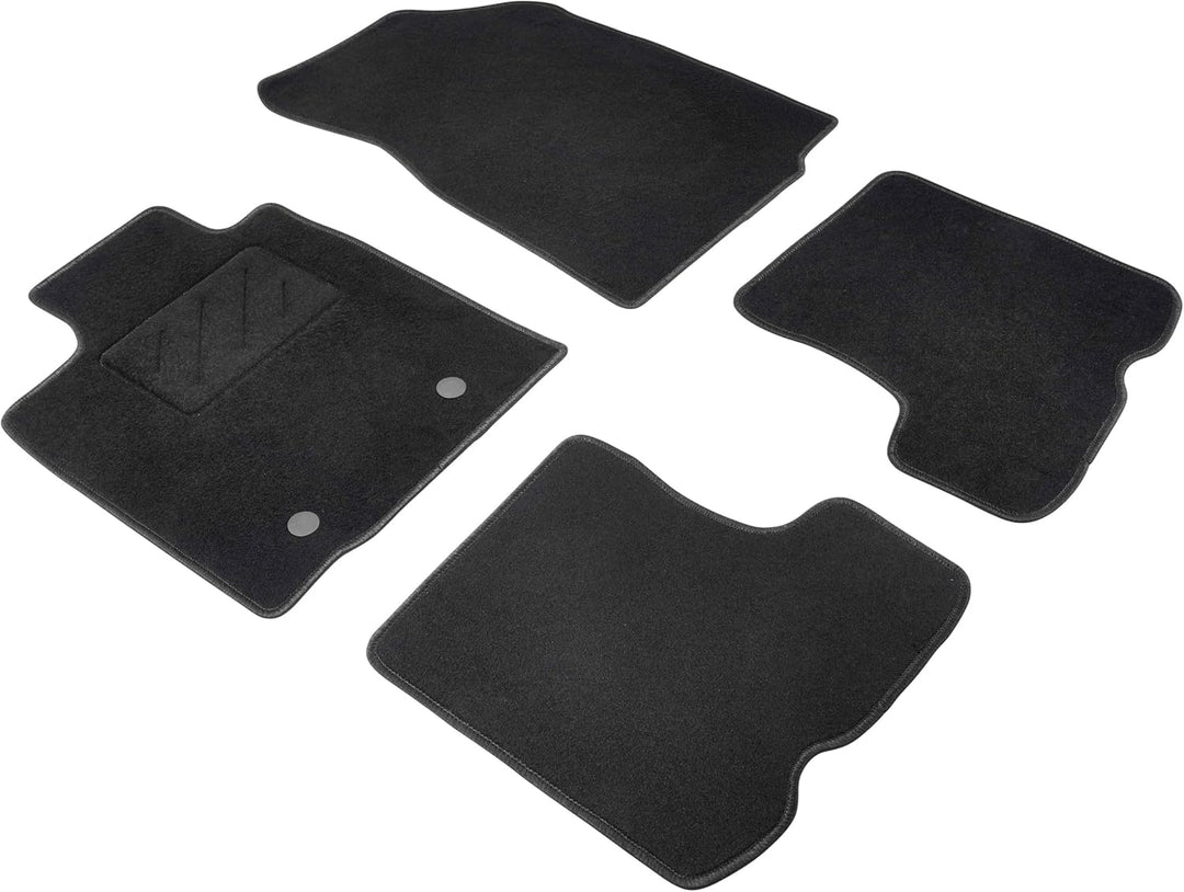 WALSER Auto Teppiche kompatibel mit Dacia Sandero II 10/2012-Heute, 100% passgenaue Auto Fussmatten