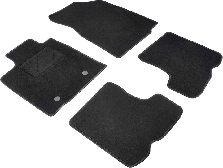 WALSER Auto Teppiche kompatibel mit Dacia Sandero II 10/2012-Heute, 100% passgenaue Auto Fussmatten