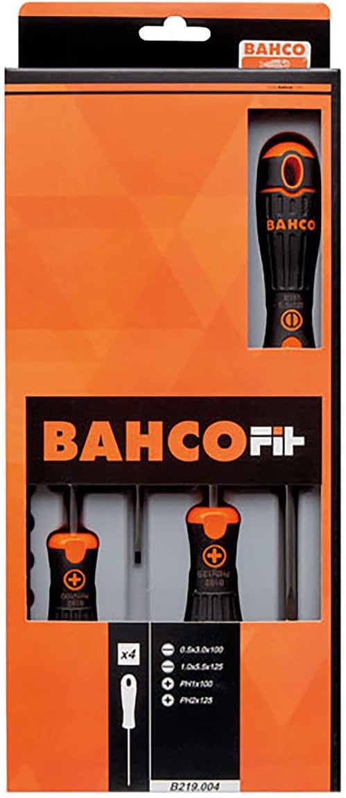 Jgo 4 Destornillador Bahcofit