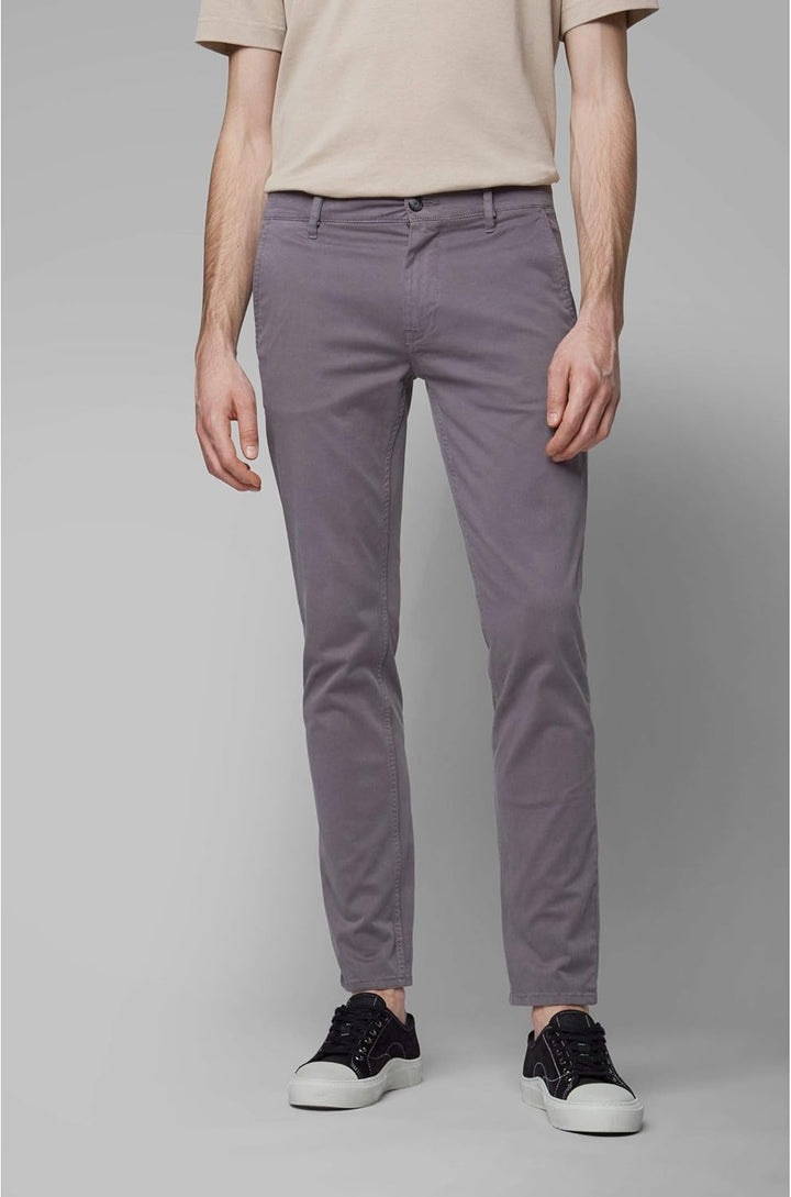 BOSS Herren Schino-Slim D Pants 33 Dark Grey027, 33 Dark Grey027