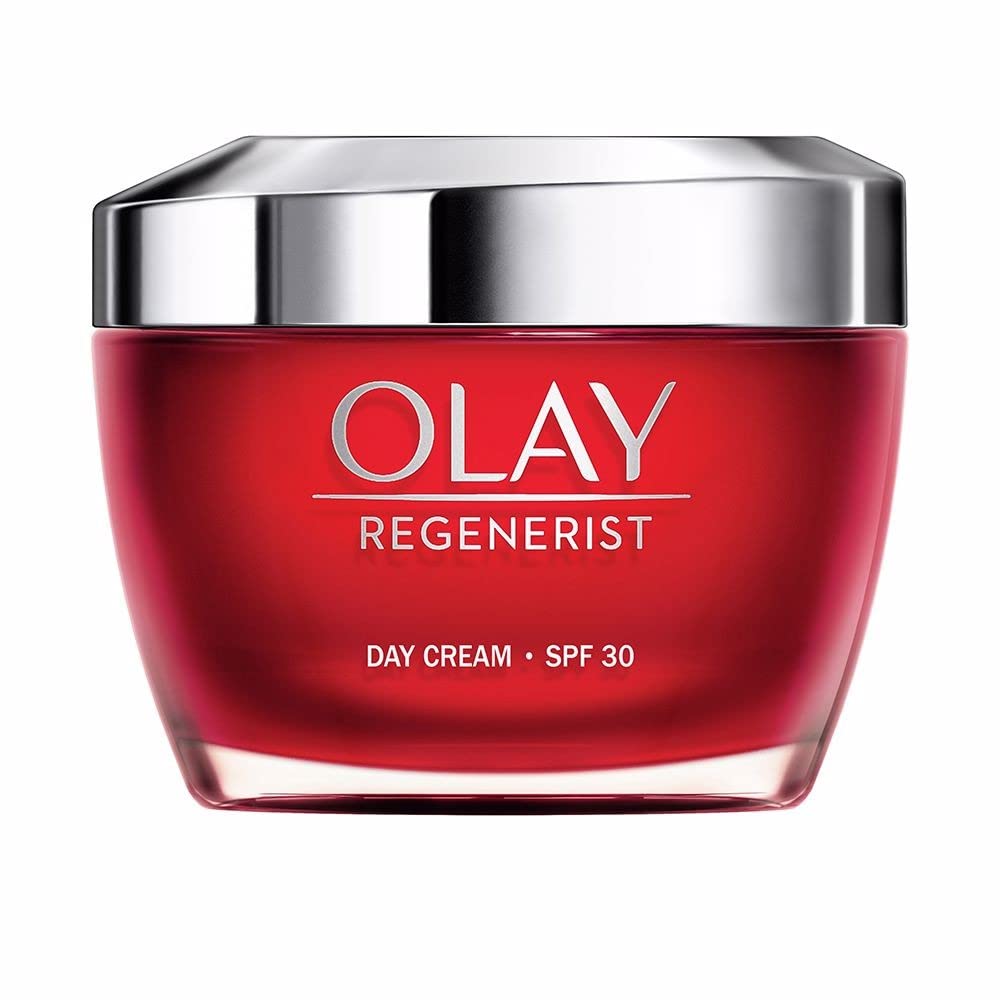 Olay Regenerist Crema Facial De Día Con Spf 30, Fórmula Con Vitamina B3 Y Niacinamida, Hidratación 2