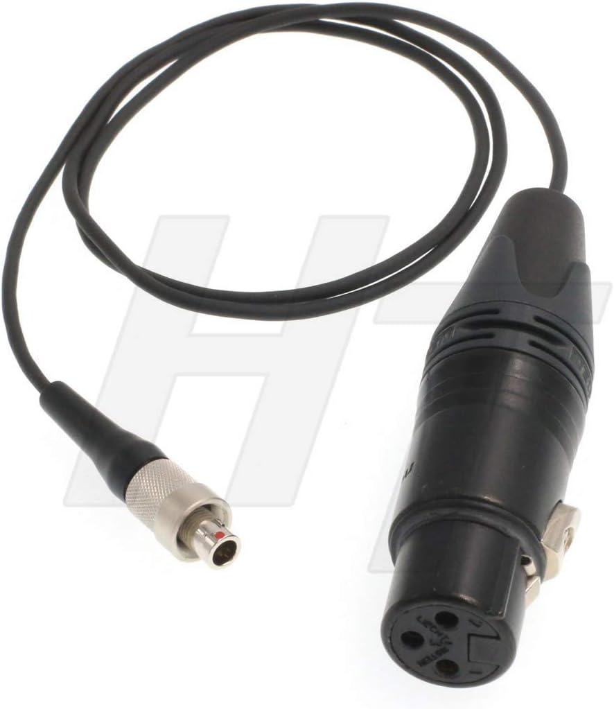 HangTon Connect Line Audiokabel XLR 3-polig auf FVB 00B 3-polig für Mikrofon, Soundgeräte, Mixer, Re