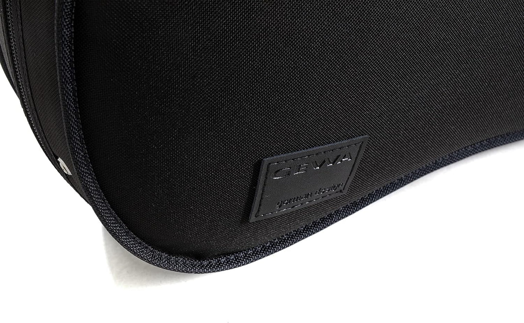 GEWA Violaformetui Liuteria Concerto, Thermokern, wasserabweisend, schwarz, innen Velour blau, Gröss