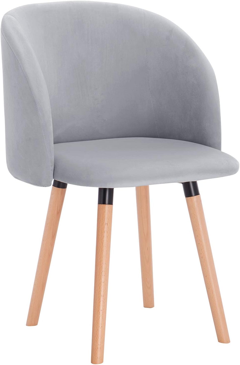 WOLTU Esszimmerstuhl 1 Stück Küchenstuhl Wohnzimmerstuhl Polsterstuhl Sessel, Armlehnstuhl mit Rücke