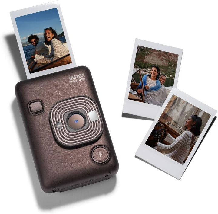 INSTAX Mini LiPlay 2 Digital Hybrid Camera Deep Bronze, Deep Bronze