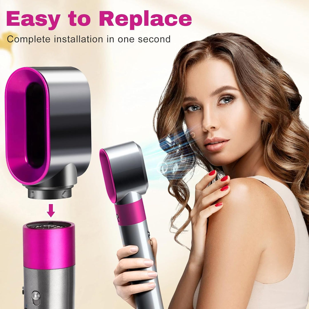 Vorstyling-Trockner-Aufsatzdüse Ersatz für Dyson Airwrap Styler rotierende Lockenfässer Haarzubehör,