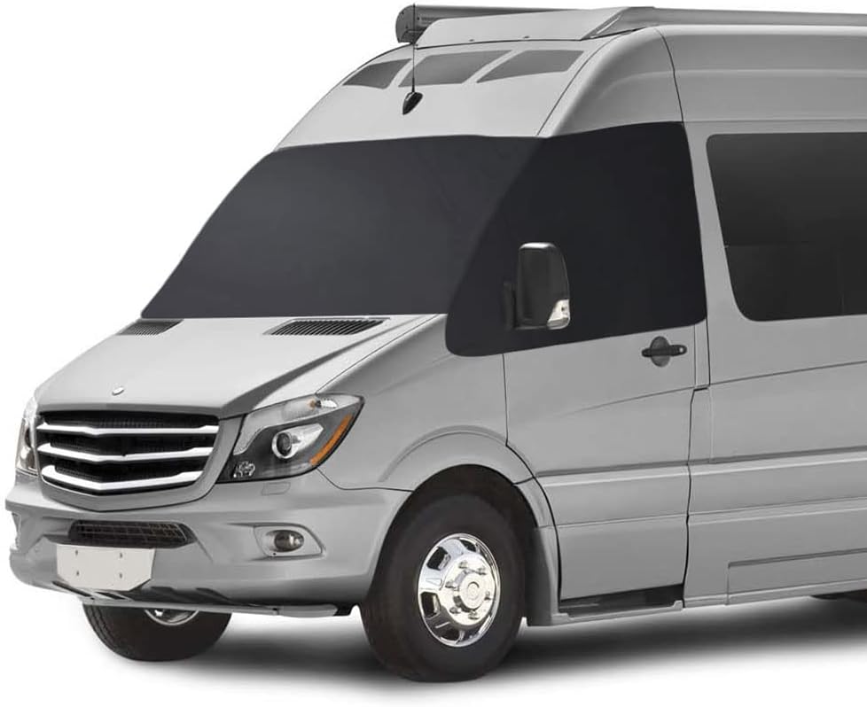 Opaltool Auto Windschutzscheiben Abdeckung, Faltbar 600D Wasserdicht Wetterfest Frontscheibe Wrap Co