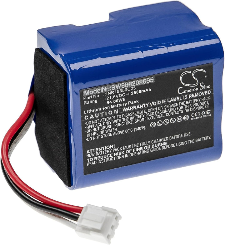 vhbw Akku kompatibel mit Philips SpeedPro FC6721/01, FC6722/01, FC6723/01, FC6721, FC6722, FC6723, F