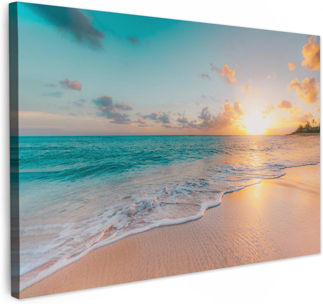 MuchoWow© Leinwandbild Gross 120x80 cm XXL Dekoration Wohnzimmer Bilder Aufhängen Wall Decoration Li