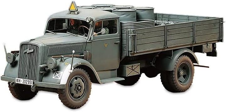 TAMIYA 300035291 35291 – 1:35 Deutscher Transport LKW 3to (2), Modellbausatz,Plastikbausatz, Bausatz
