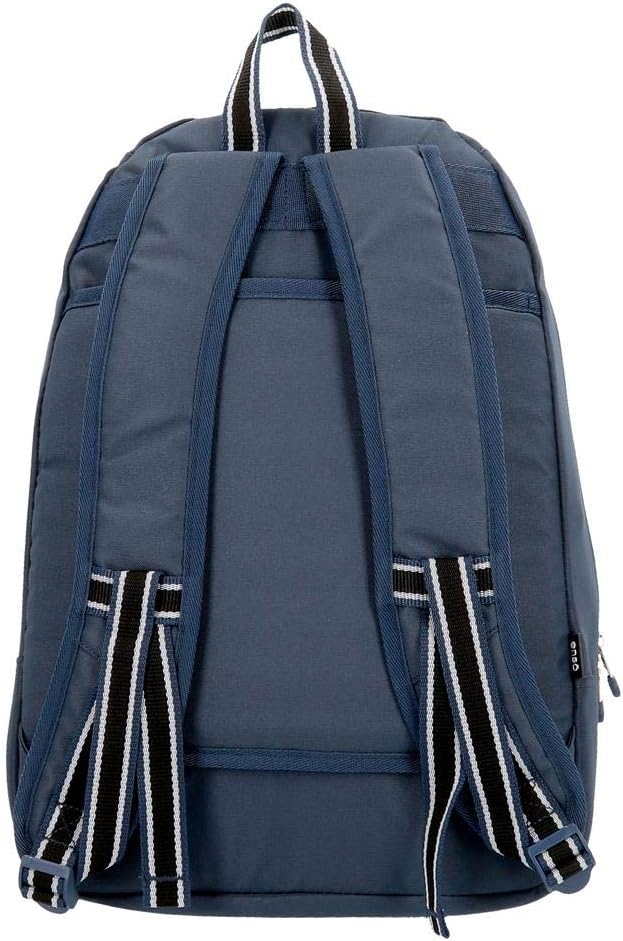 Enso Basic Rucksack Blau 32x46x15 cms Polyester für 15,6"-Laptop 22.1L Blau Rucksack, Blau Rucksack