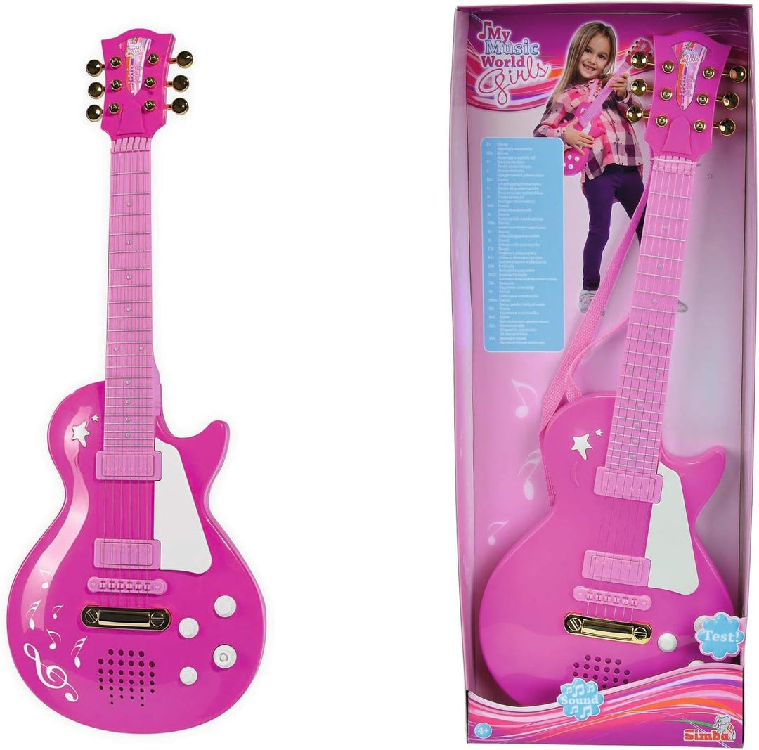 Simba 106830690 - My Music World Girls Standkeyboard, 31 Tasten, Licht und Sound, 55cm, ab 3 Jahre &