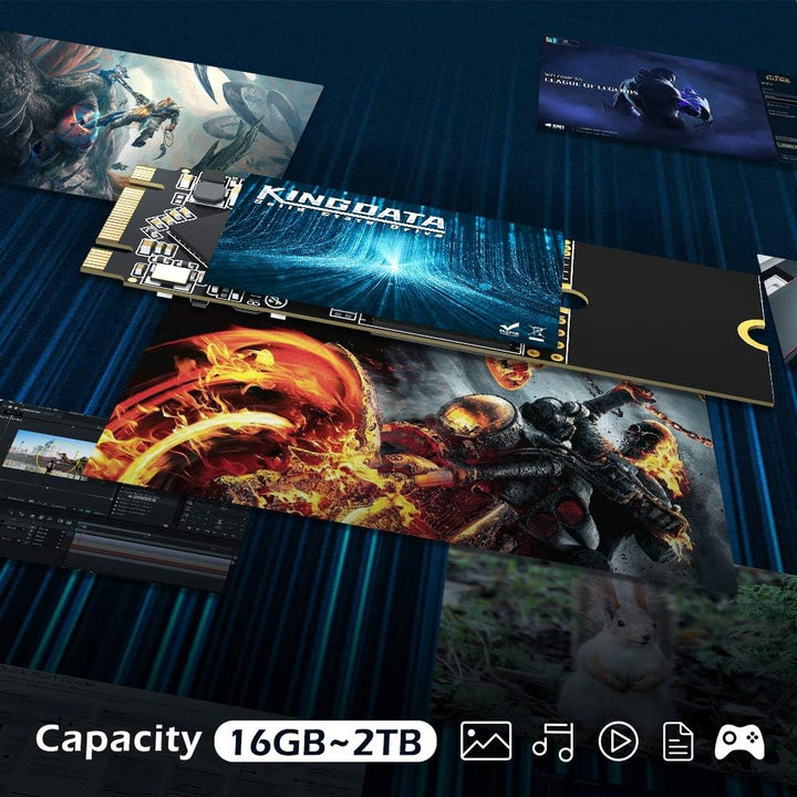 KINGDATA SSD M.2 2280 128GB Ngff Internal Solid State Drive 1TB 500GB 250GB 120GB for Desktop Laptop