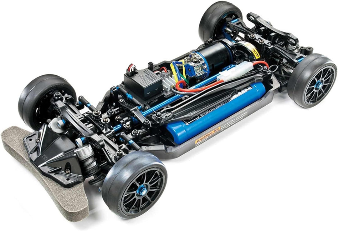 TAMIYA 47326-000 47326 47326-1:10 RC TT-02R Kit, ferngesteuertes Auto/Fahrzeug, Modellbau, Bausatz,