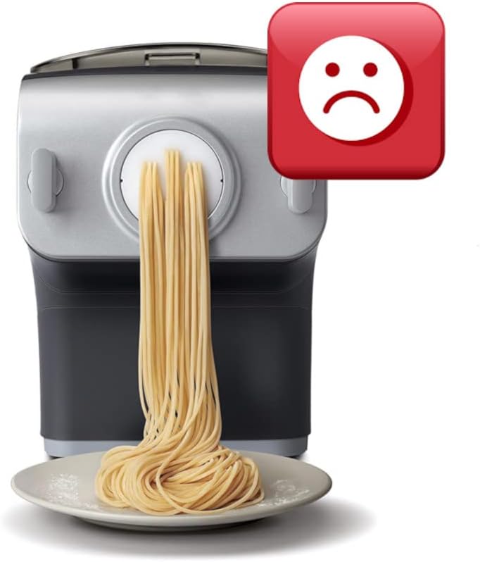 Pastidea - Matrize aus POM Mafalde kompatibel mit Philips Pasta Maker Viva