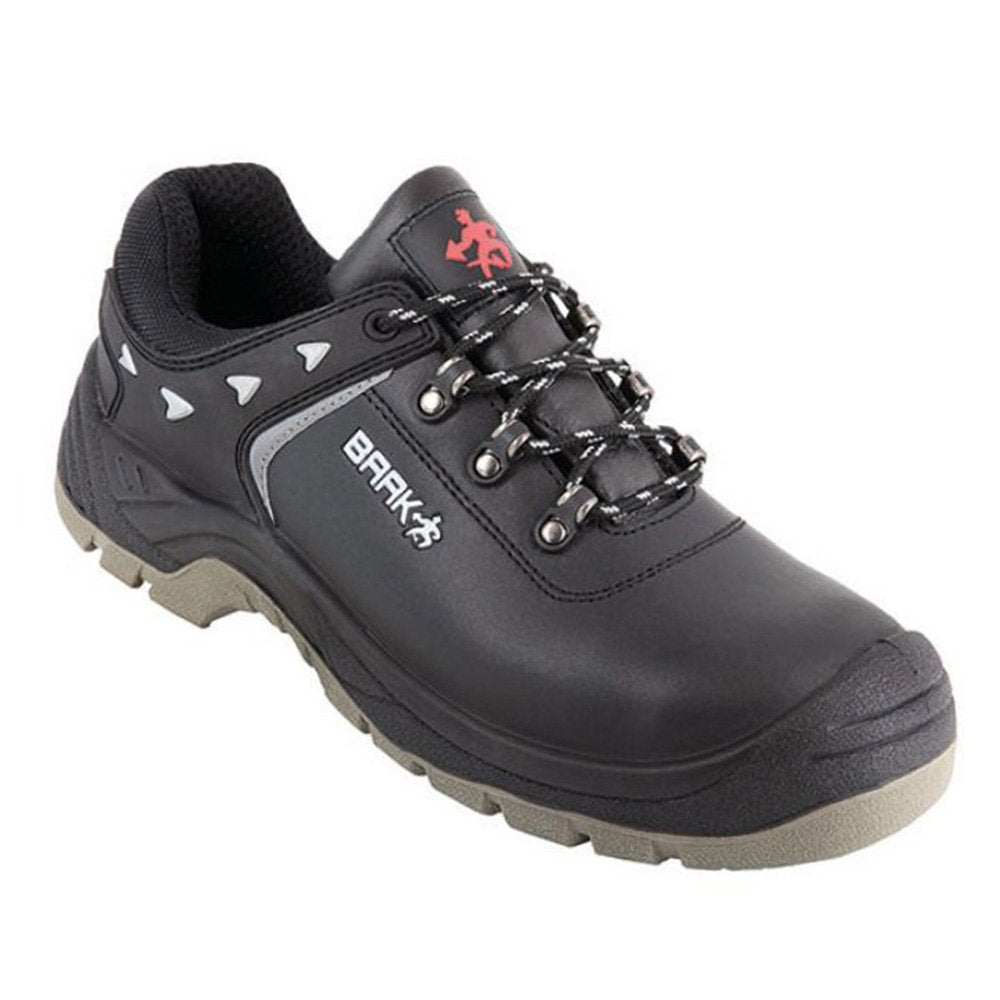 BAAK Sicherheitsschuhe Bert S3 SRC Bau Sicherheitshalbschuhe BGR191, schwarz, 45-008334-40 40 EU, 40