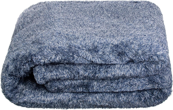 Brandsseller Teddyfleece Kuscheldecke | Melange | Flauschig Beidseitig | Hochwertige Weiche Wohndeck