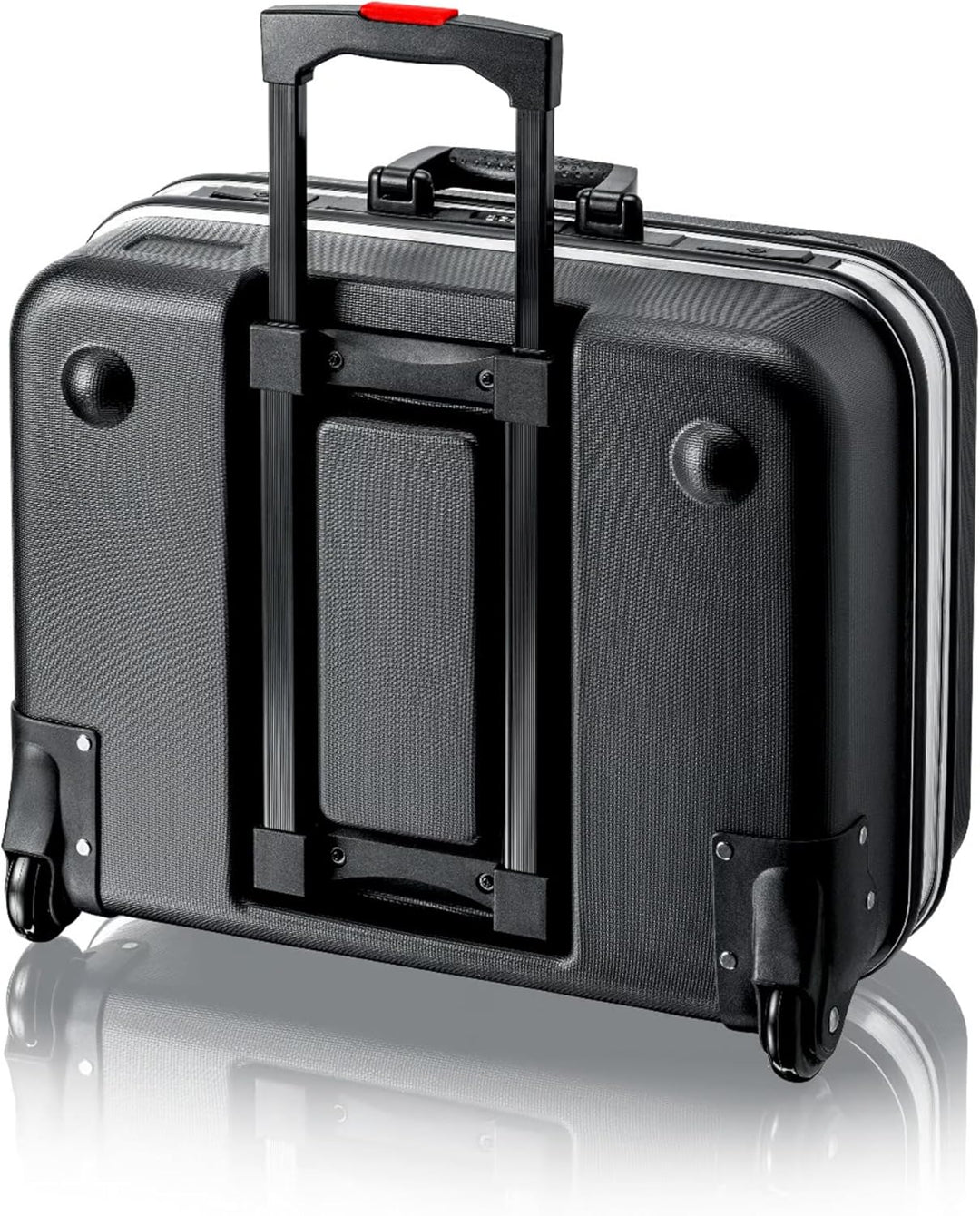 KNIPEX Werkzeugkoffer "BIG Basic Move", leer, mit Rollen, Teleskopgriff, 54 Steckmöglichkeiten, 33 l