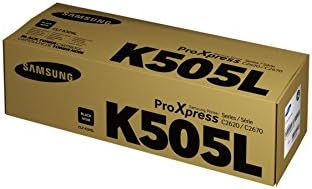 HP CLT-K505L/ELS (SU168A) Original Toner Schwarz (Kompatibel mit: SL-C2620DW/C2670FW/C2680FX), schwa