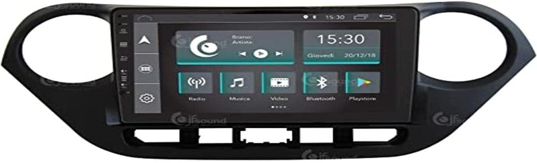 Costum fit Autoradio für Hyundai I10 Android GPS Bluetooth WiFi Dab USB Full HD Touchscreen Display