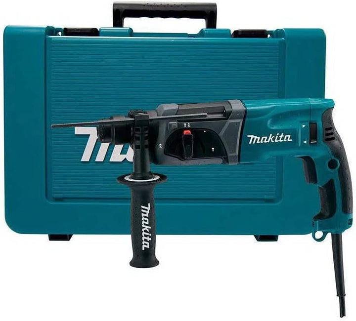 Makita HR2470 Bohrhammer für SDS-PLUS 24 mm Plus-Bohrhammer ohne Bohrerset Türkisblau, Plus-Bohrhamm