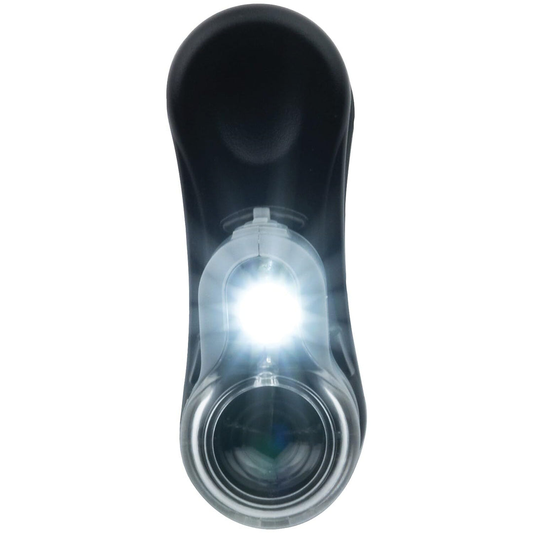 Carson MM-380 MicroMini HookUpz leistungsstarkes 20x Taschenmikroskop mit LED/UV-Beleuchtung und Tas