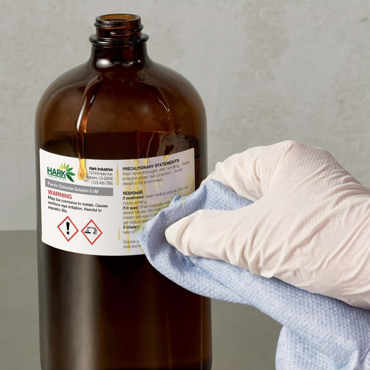 Avery b7651–50 A4 Ultra robuste Wasserdicht GHS Etiketten für alle Drucker – Weiss