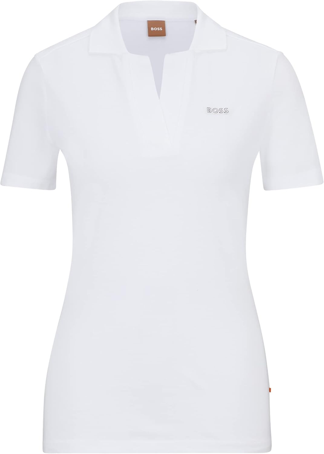 BOSS Damen C_etri Jersey_TOP XL White100, XL White100