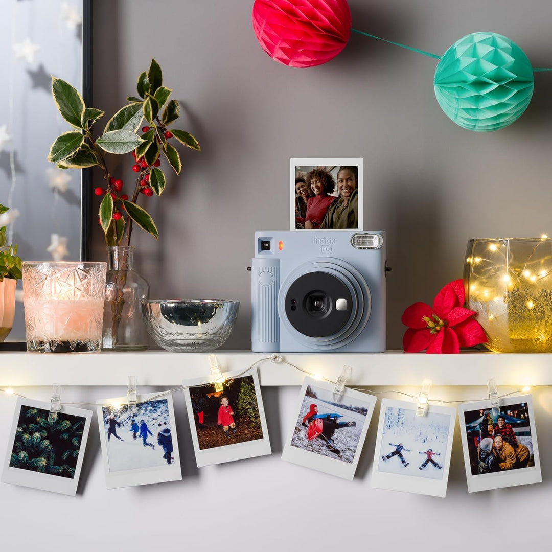 instax Square SQ1 Sofortbildkamera, Glacier Blau blau