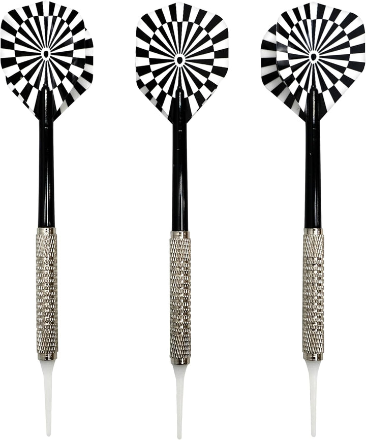 Carromco elektronisches Dartboard TOPAZ-901, schwarz, 2-Loch Abstand, Dartscheibe elektronisch, Dart