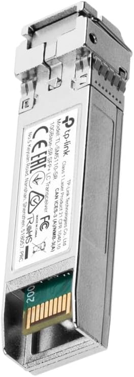 TP-Link TL-SM5110-SR 10GBase-SR SFP+ LC Transceiver Modul, 850nm Multimode-SFP+-Transceiver,unterstü