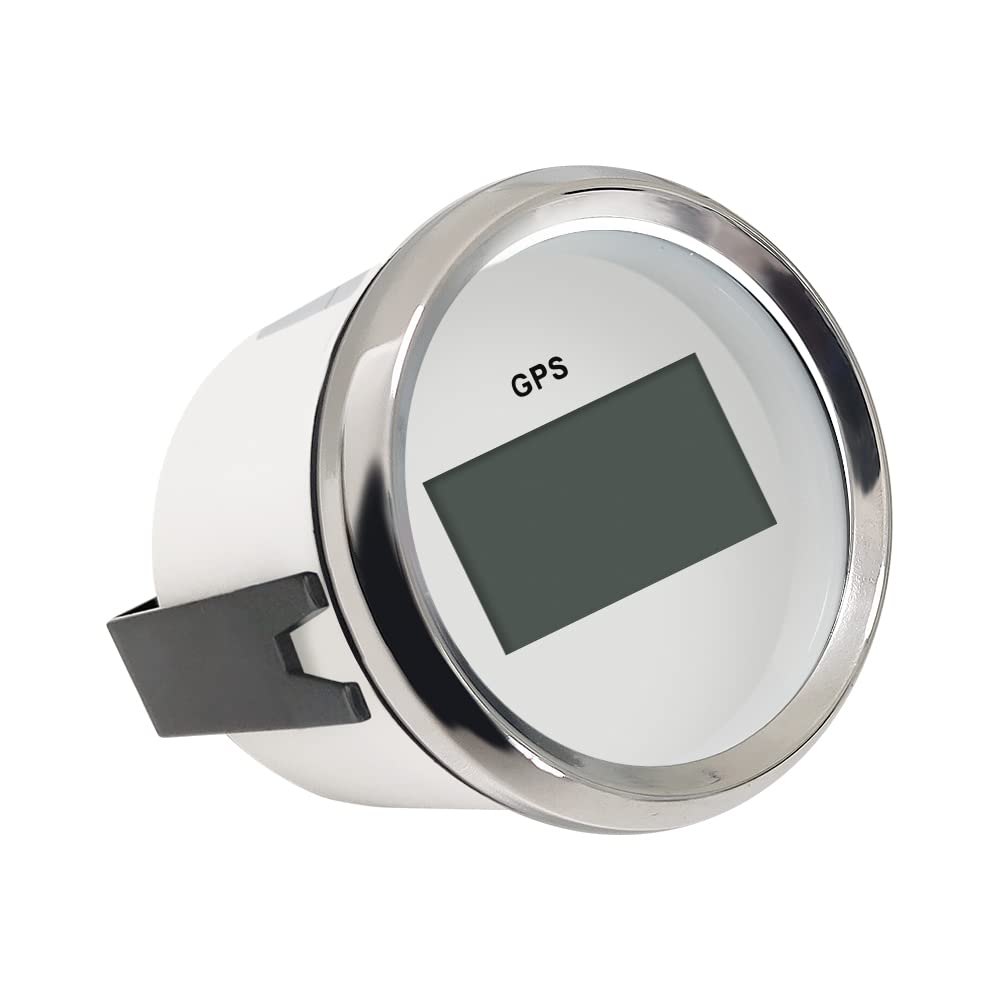 ELING Universal Digital GPS Tacho Messgerät ODO für Auto Motorrad LKW Yacht Gefäss 2 Zoll 9-32 V