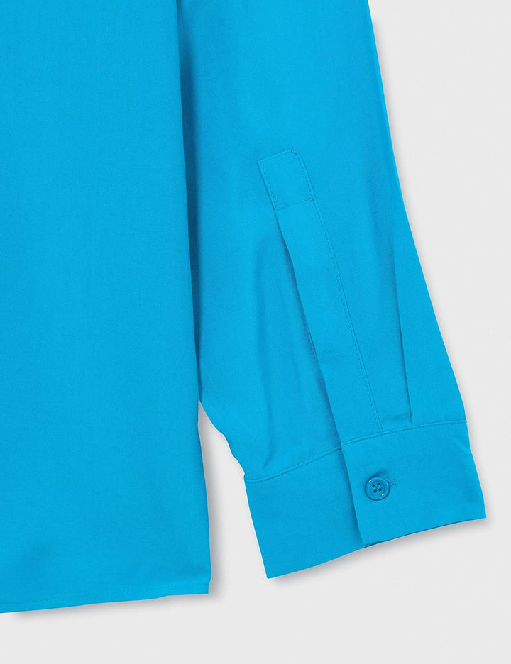 Seidensticker Damen Bluse 36 Türkis, 36 Türkis