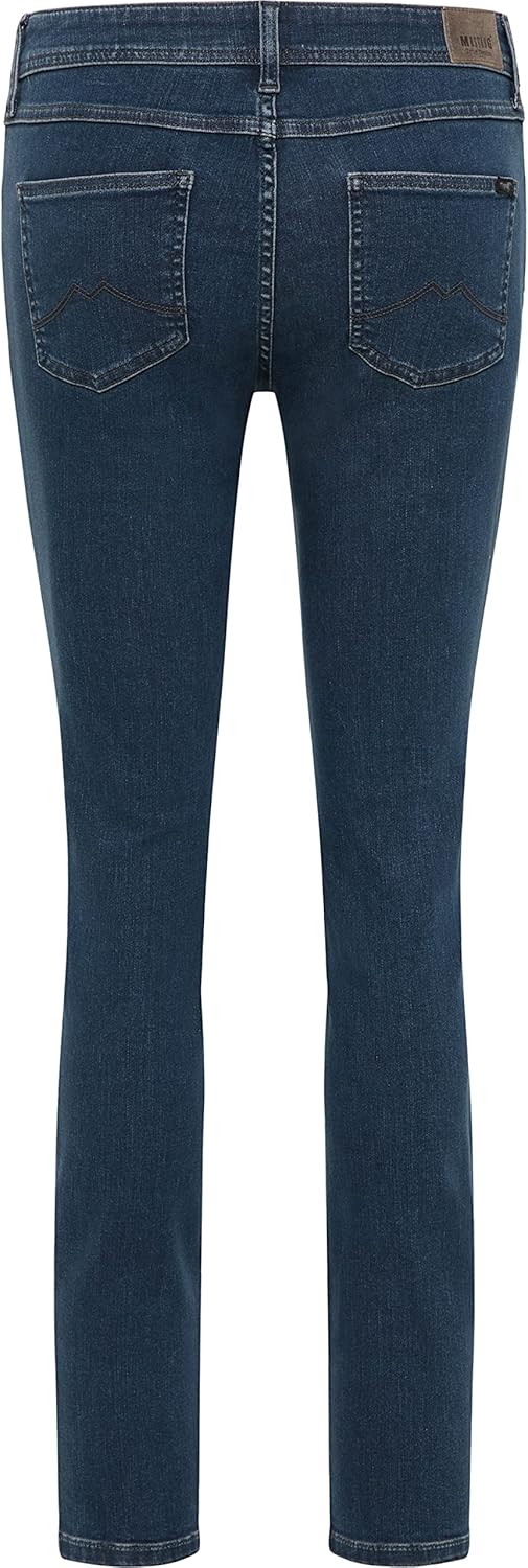 MUSTANG Damen Jasmin Jeggings Jeans 26W / 34L Mittelblau 702, 26W / 34L Mittelblau 702