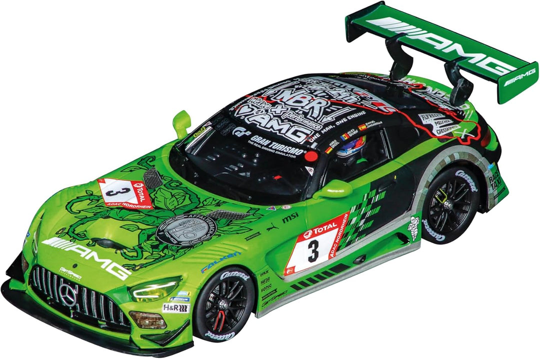 Carrera 27776 Evolution Mercedes AMG GT3 Evo GetSpeed Performance, No.3 24H Nürburgring Massstab 1:3