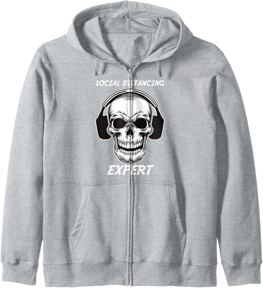 Gamer Skeleton Social Distancing Gaming Headset kann nicht Kapuzenjacke