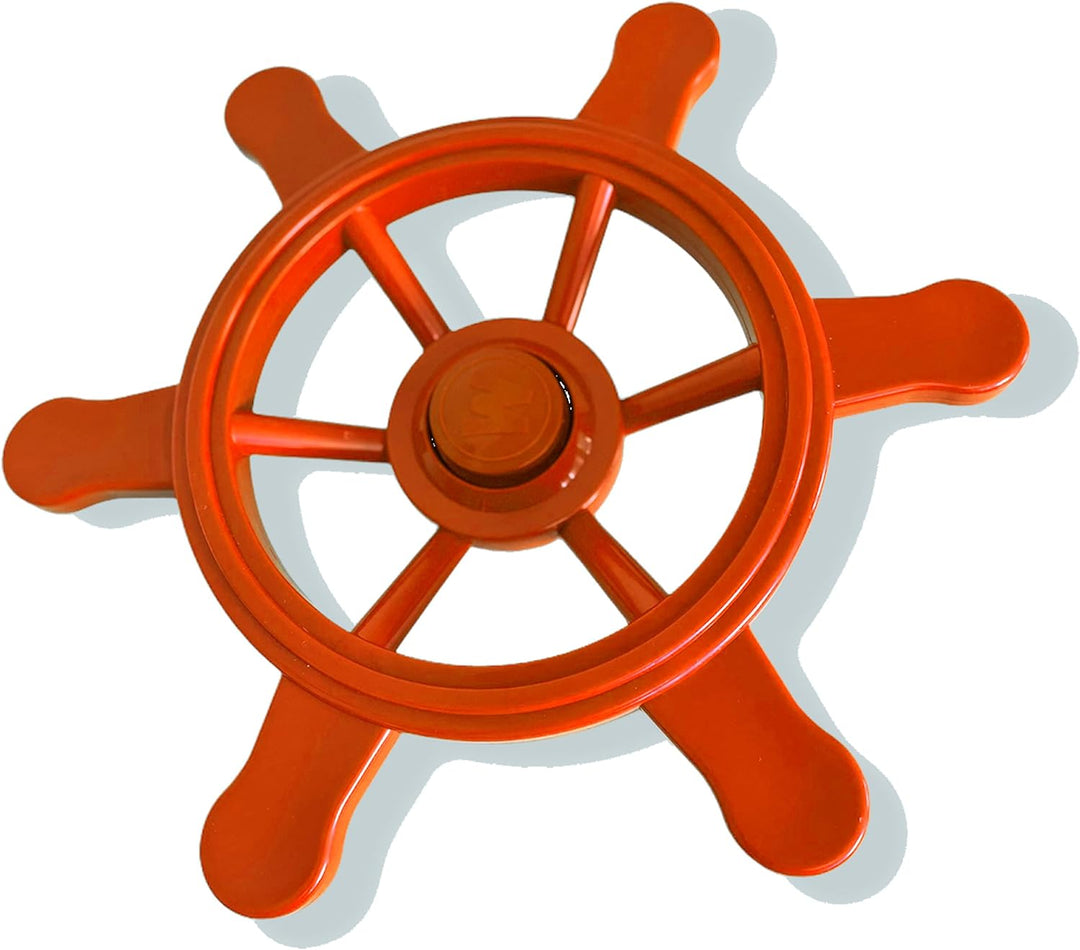 Loggyland Piraten-Lenkrad für Spielturm Kletterturm Spielhaus Spielschiff auf dem Spielplatz im Gart