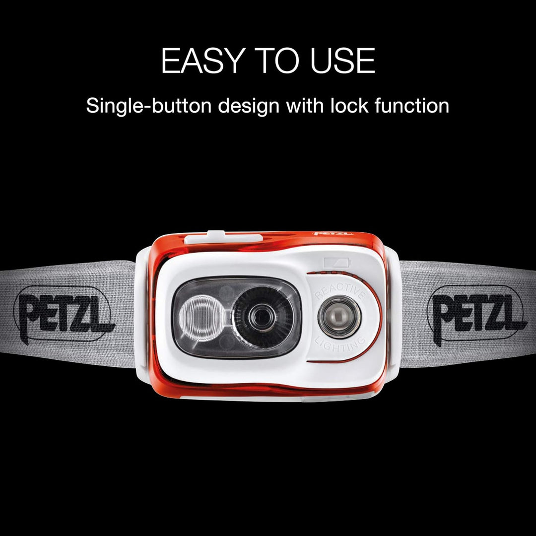 PETZL Stirnlampe Swift RL - 900 Lumen Schwarz Einheitsgrösse, Schwarz Einheitsgröße